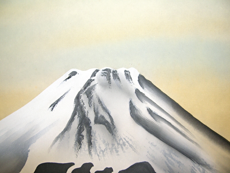Fujisan Mountain with Snow