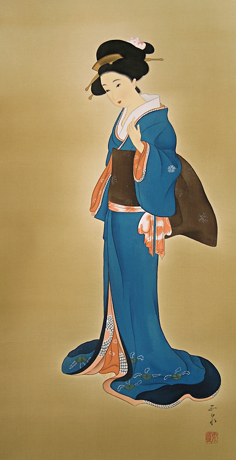 Japanese Kimono Girl