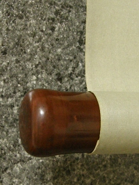 Roller End made of Wood