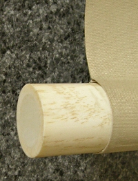 Roller End made from Antler