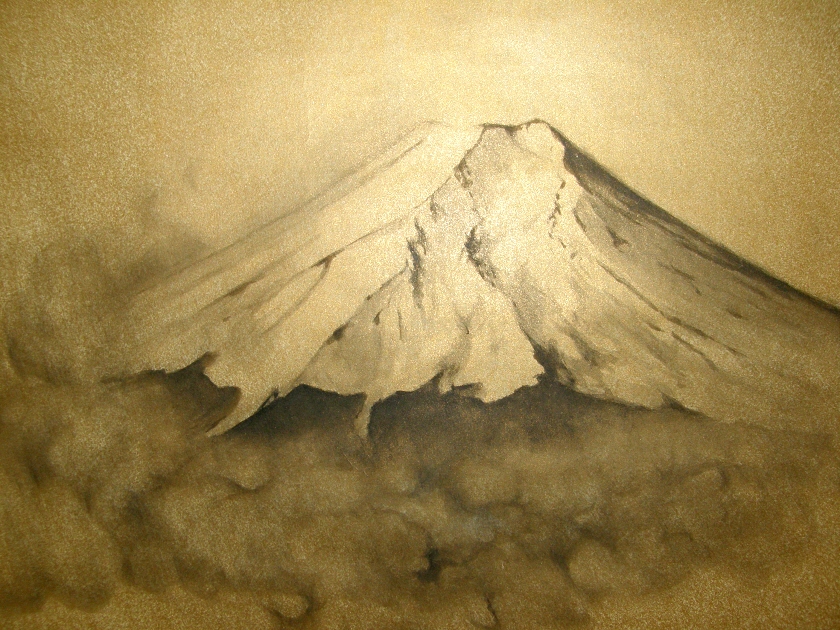 SP-10060 [ Mt. Fuji ] Super Large Kakemono Wall Scroll for Sale