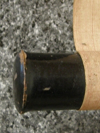 Roller End (Lacquered with Urushi)