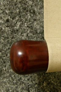 Roller End made of Wood