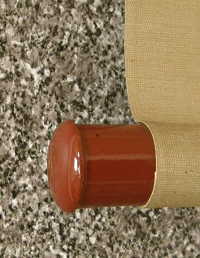 Wooden Roller End (Lacquered)