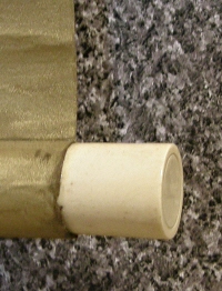 Roller End made of Staghorn