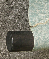 Roller End made of Ebony Wood