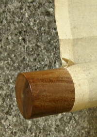 Roller End made of Wood
