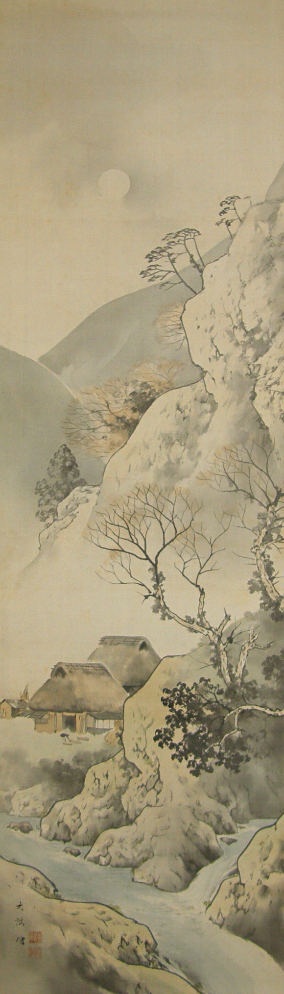 Japanese Sansui Landscape View Picture