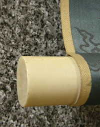 Roller End made from Deer Horn