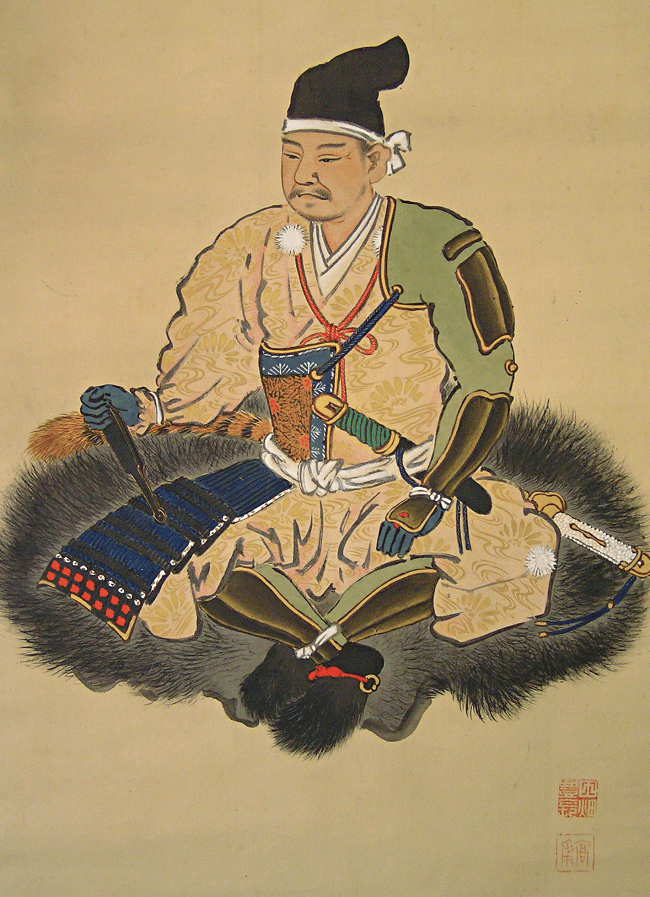 Ss 30071 [ Kusunoki Masashige ] Japanese Antique Samurai Warrior