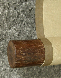Roller End made of Wood