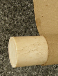 Roller End made from Antler