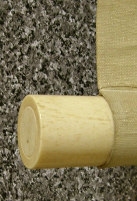 Roller End made from Antler