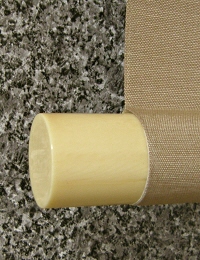 Roller End made of Plastic (Ivory like)