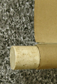 Roller End made from Antler