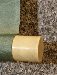 Roller End made of Ivory