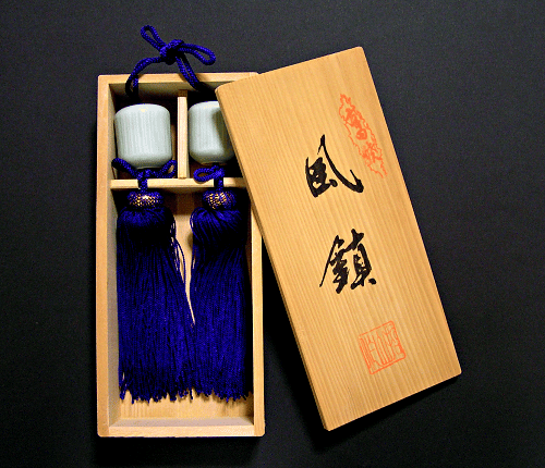 In an original wooden box