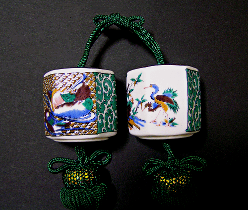 Kutani ware pottery Fuchin