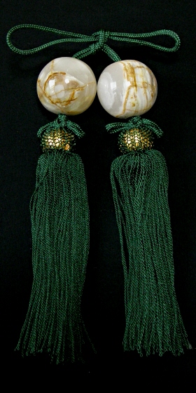 [ Fuchin ] Scroll Weights Set made of Agate