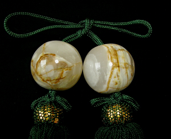 Japanese Scroll Weights Set with Tasssels