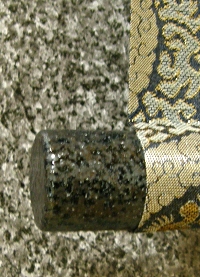 Roller End made of Shigaraki Ware