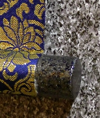 Roller End made of Shigaraki Ware (Japanese Pottery)