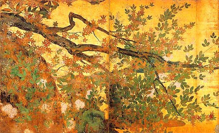 Fusuma-e (Painting on Sliding Door),  In Chichaku-In Temple