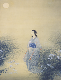 Aki no Yo-Bijin, Bijin Beauty on an Autumn Night