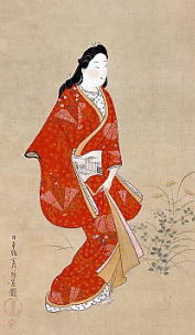 Tachisugata Bijin-zu, Standing Bijin Beauty