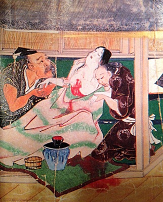 From Yamanaka Tokiwa Monogatari Emaki Tale