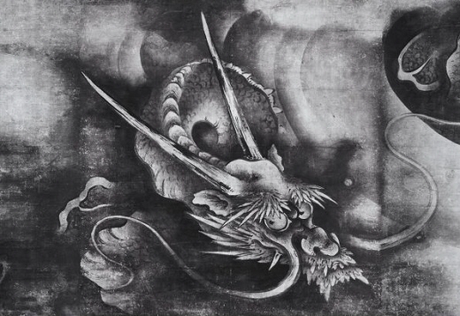 Unryu-zu, Dragon in Suiboku