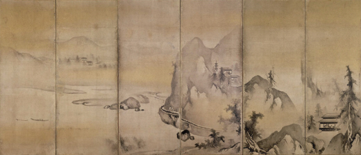 Sansui-zu Byobu 1602