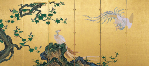 Kiri Matsu Houou Byobu