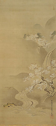 Shunkei-zu, View in the Spring 1672