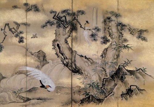 Shiki Kacho-zu Byobu Useki (right)