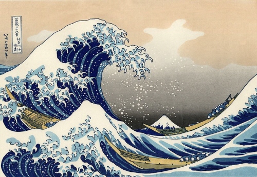 The Great Wave off Kanagawa, from 36 Views of Mount Fuji