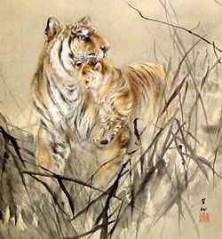 Mother & Child of Tiger