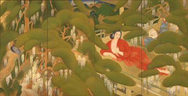 Yuna, Lady Taking a Bath 1918