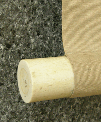 Roller End made from Deer Horn