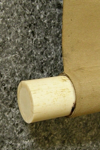 Roller End made from Deer Horn