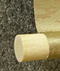 Roller End made from Ivory
