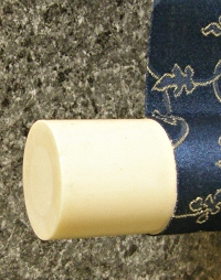 Roller End made from Ivory