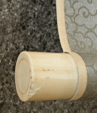 Roller End made from Antler
