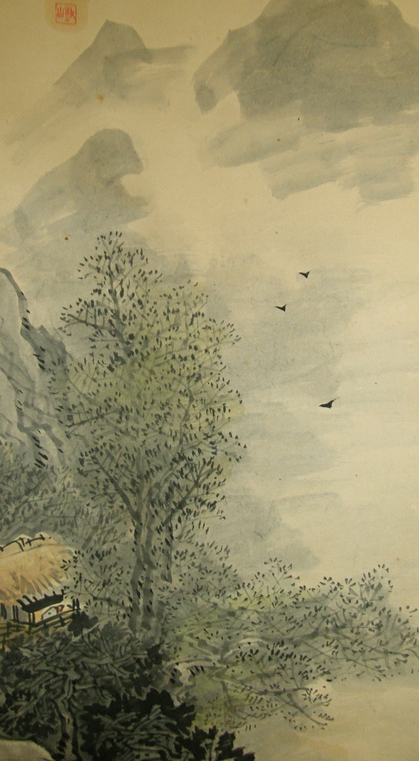 Mountains, Flying Geese