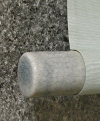 Roller End made from Japanese Pottery