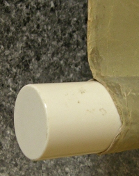 Roller End made of Plastic (Replaced)