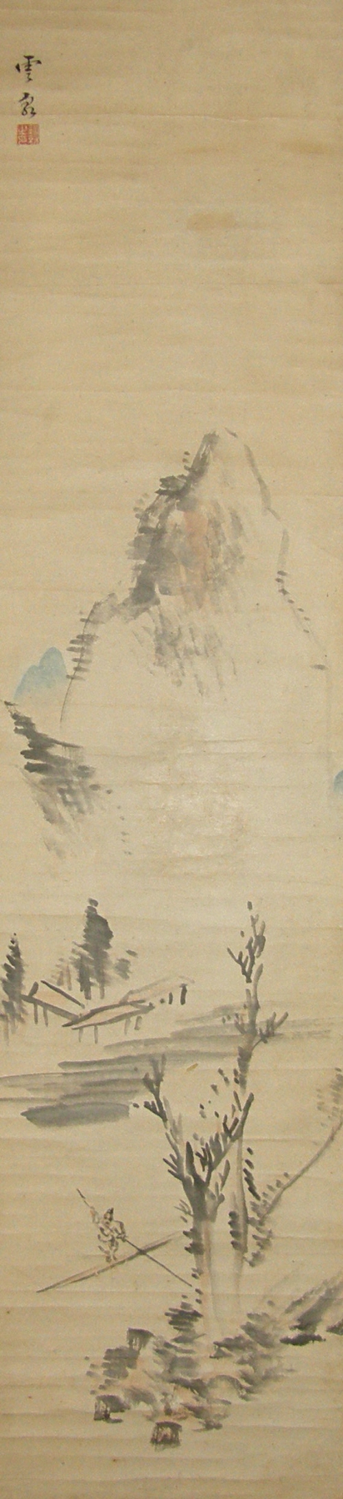 Japanese Suiboku Sansui Landscape View Picture