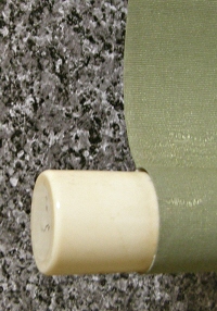 Roller End made from Ivory or Antler