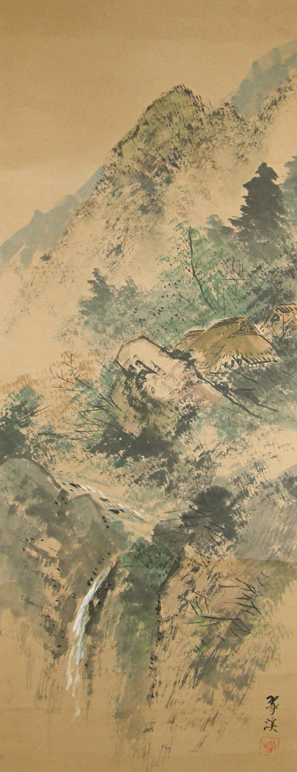 Sansui-ga Ink Painting