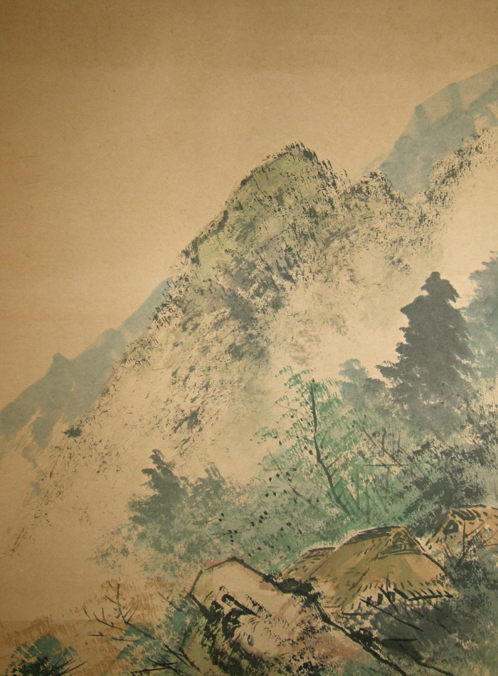 Mountains, Straw Huts